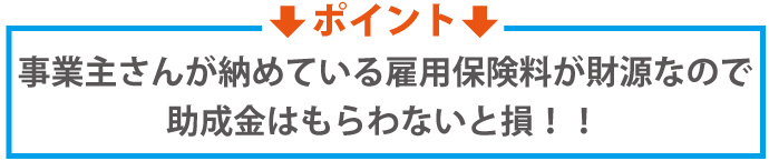 要件を満たせばタダでもらえる助成金をご存知でしょうか?