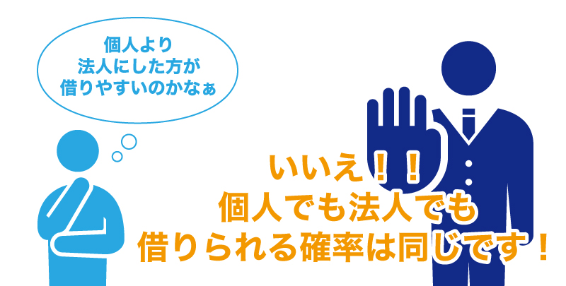 個人事業主と法人ってどっちがお金を借りやすい?