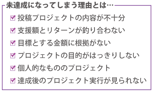 クラウドファンディングでの失敗。その後のことと失敗から気付くこととは。