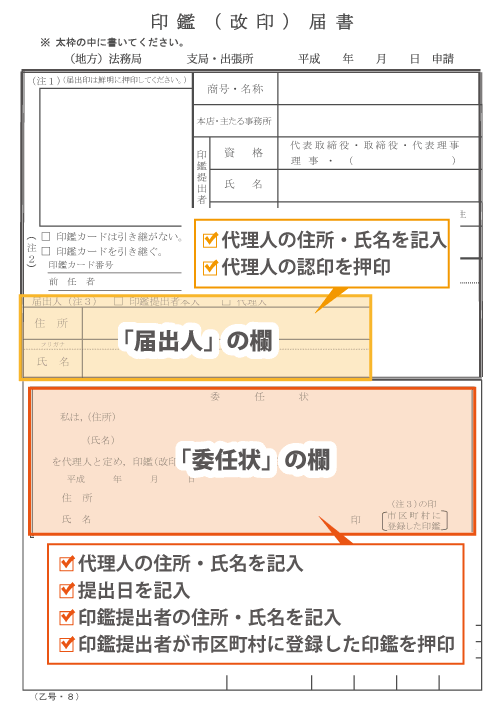 会社設立時に大事な書類「印鑑届出書」の基本情報と注意点