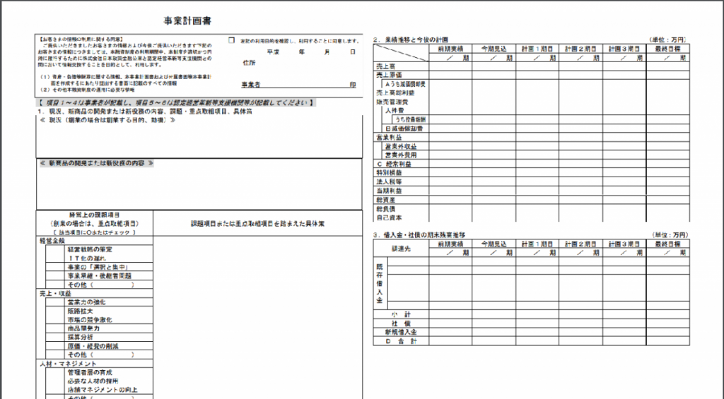 ソフトウェア開発業で融資を受けるための創業計画書の書き方
