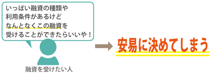 融資が受けられなくなる!?日本政策金融公庫への融資申込時にやってはいけないNG行動